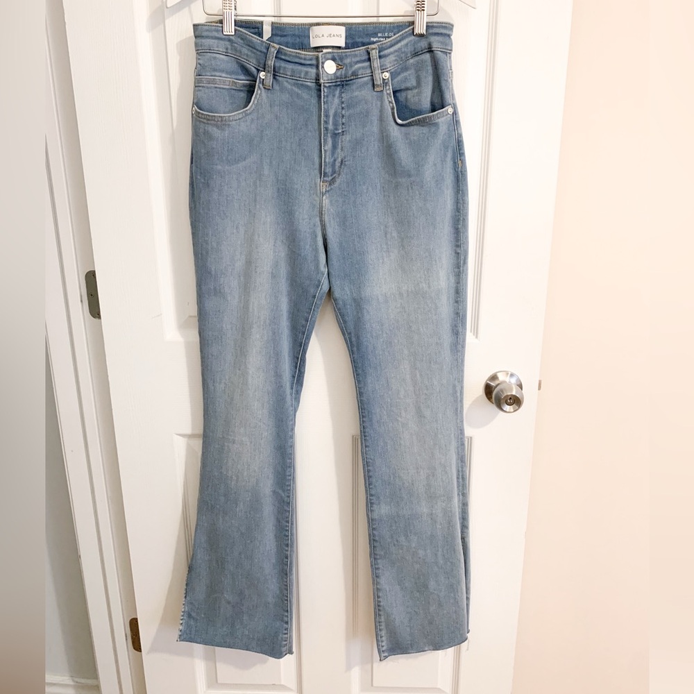 Lola jeans - Billie High Rise Bootcut Women's Light Blue Jeans - size 32”